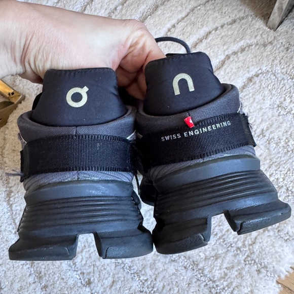 ON Cloudnova Void Black Sneakers In Sz. 8 - Picture 7 of 9